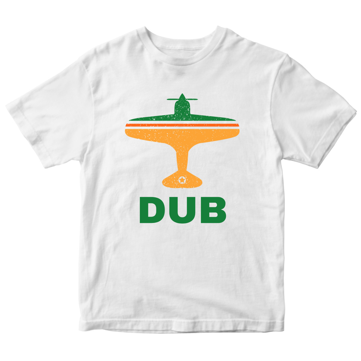 Fly Dublin DUB Airport  Kids T-shirt | White
