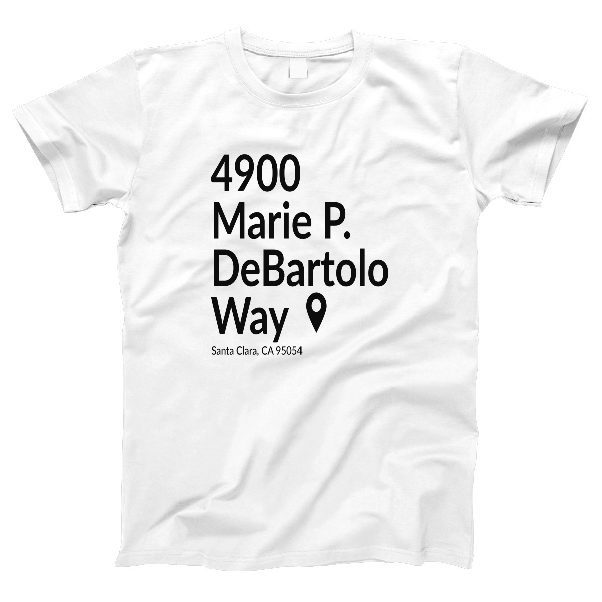 San Francisco Football Stadium Women's T-shirt | White