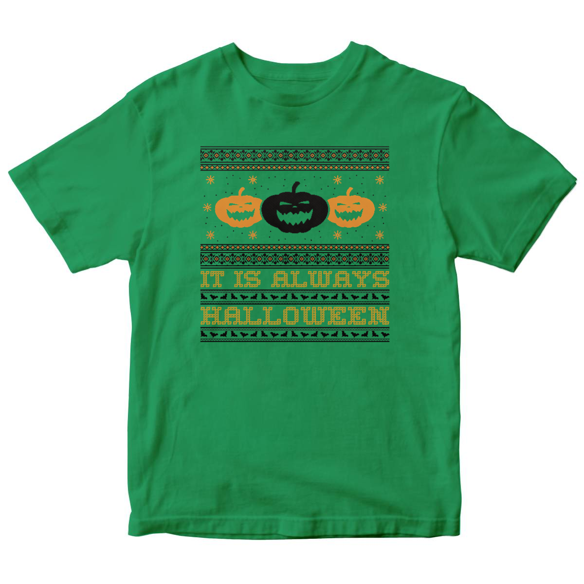 It's Always Halloween Kids T-shirt | Green
