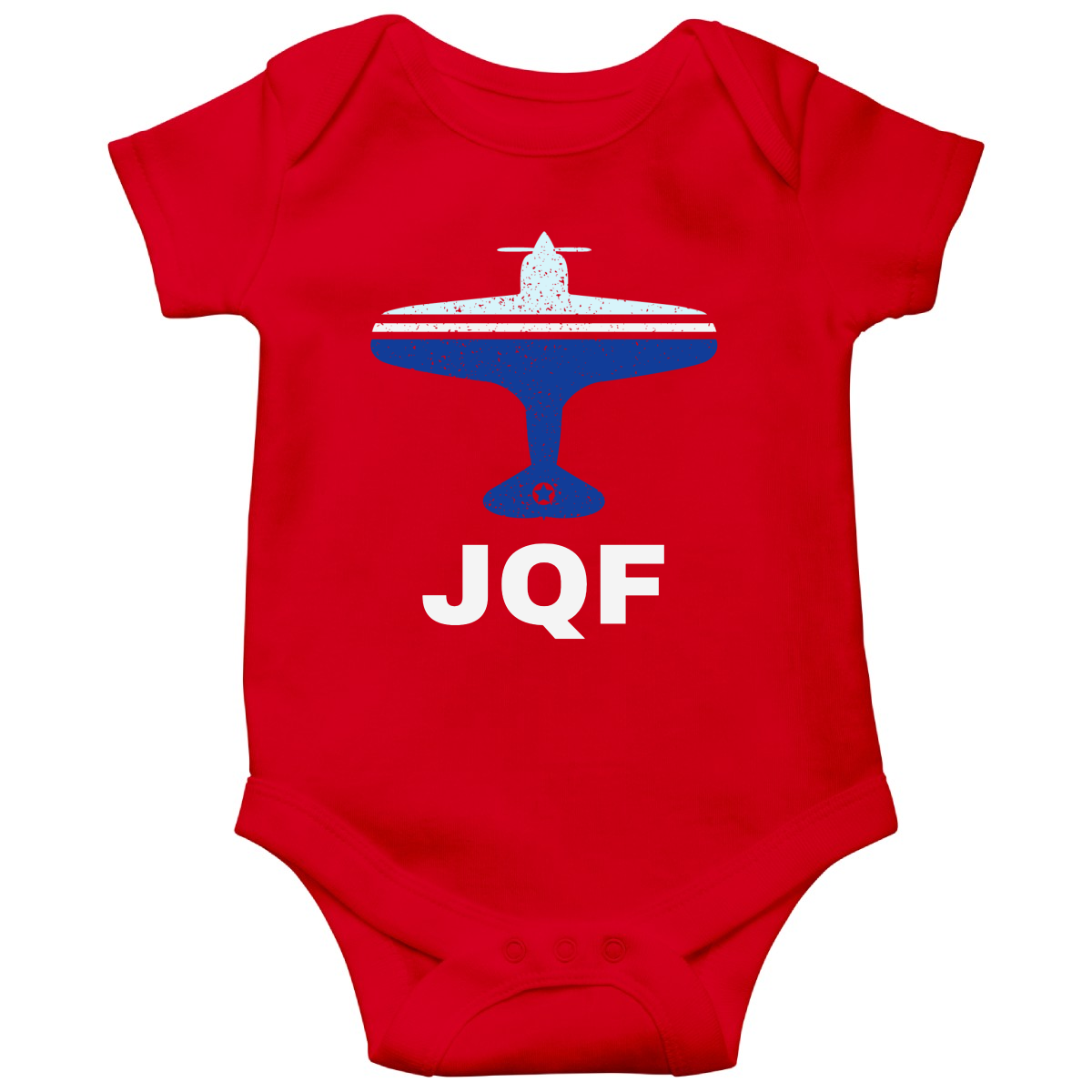 Fly Concord JQF Airport Baby Bodysuits | Red