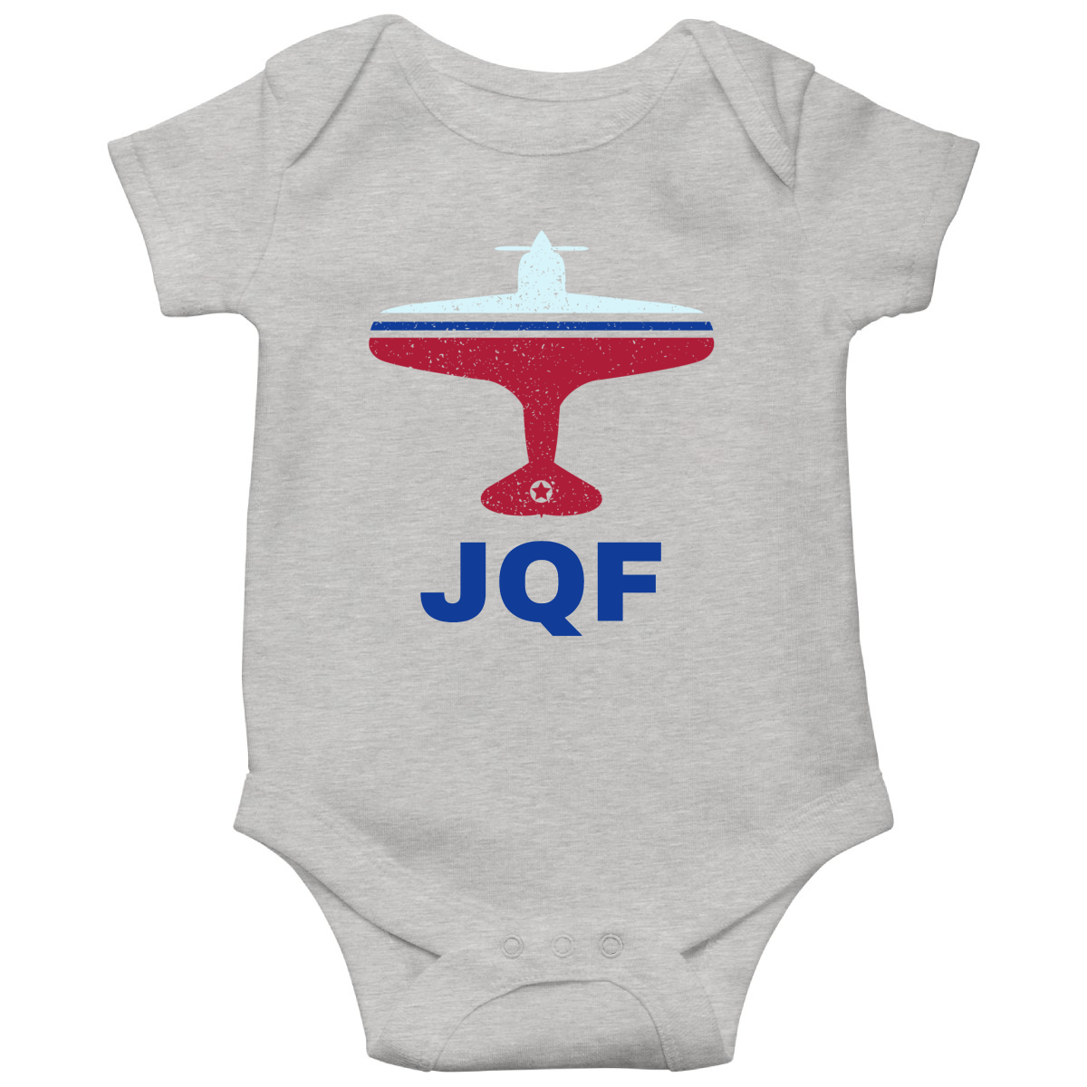 Fly Concord JQF Airport Baby Bodysuits | Gray