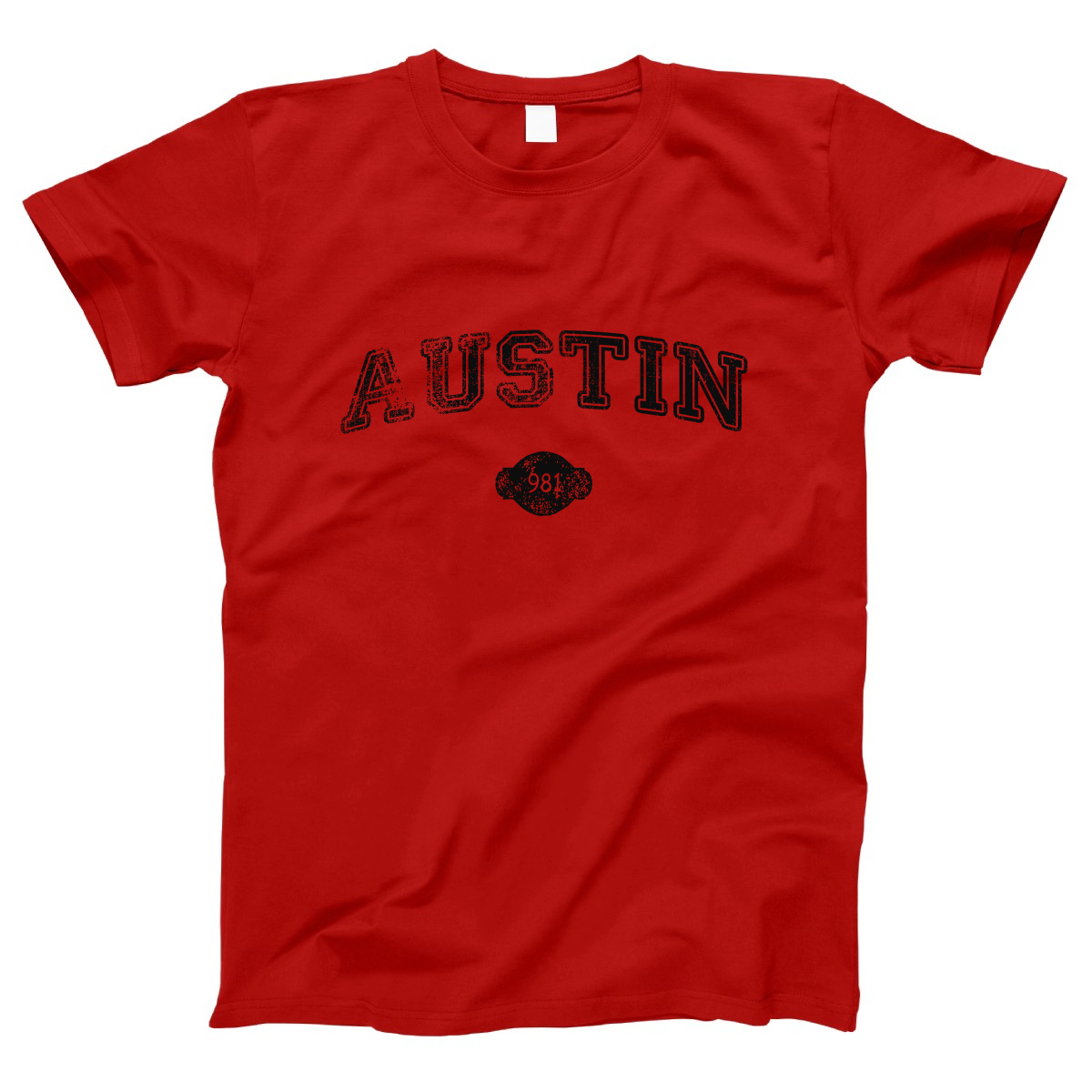 Austin 1839 Represent Women's T-shirt | Red