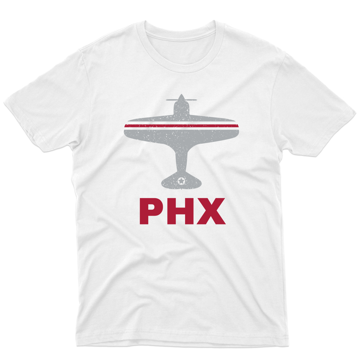 Fly Phoenix PHX Airport  Men's T-shirt | White