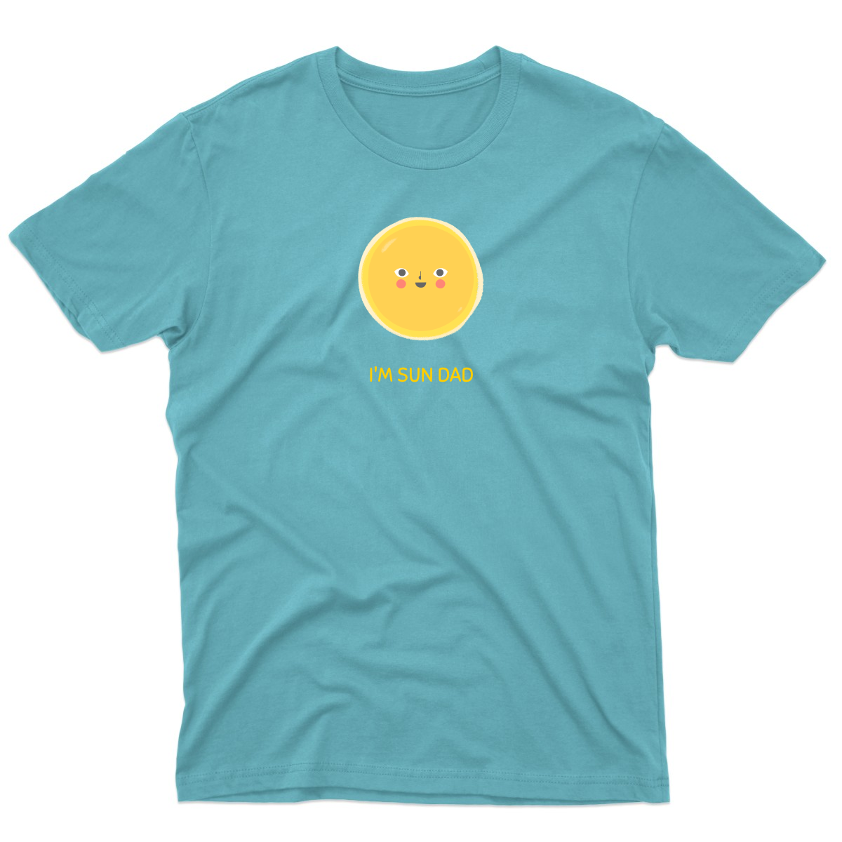 I'm Sun Dad Men's T-shirt | Turquoise
