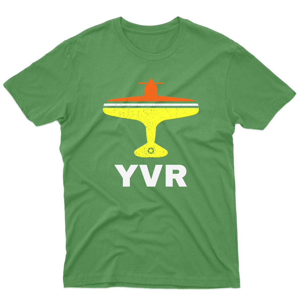 Fly Vancouver YVR Airport Men's T-shirt | Green