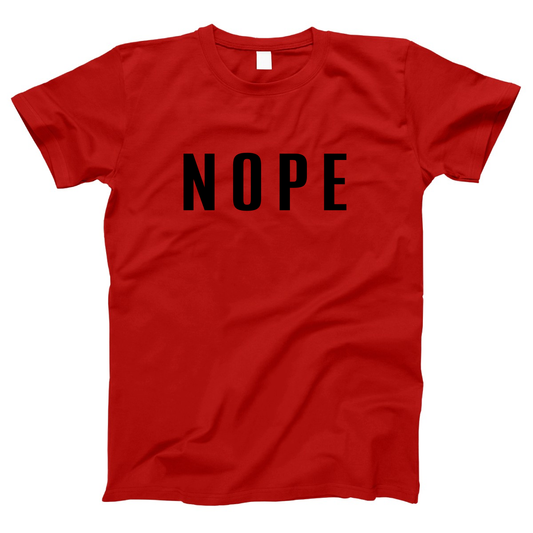 Nope Women's T-shirt | Red