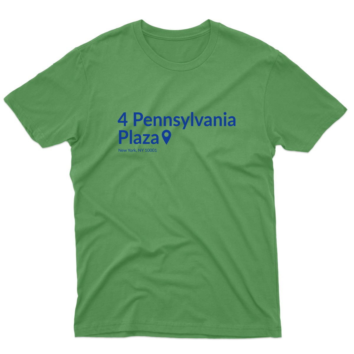 New York Basketball Stadium Men's T-shirt | Green