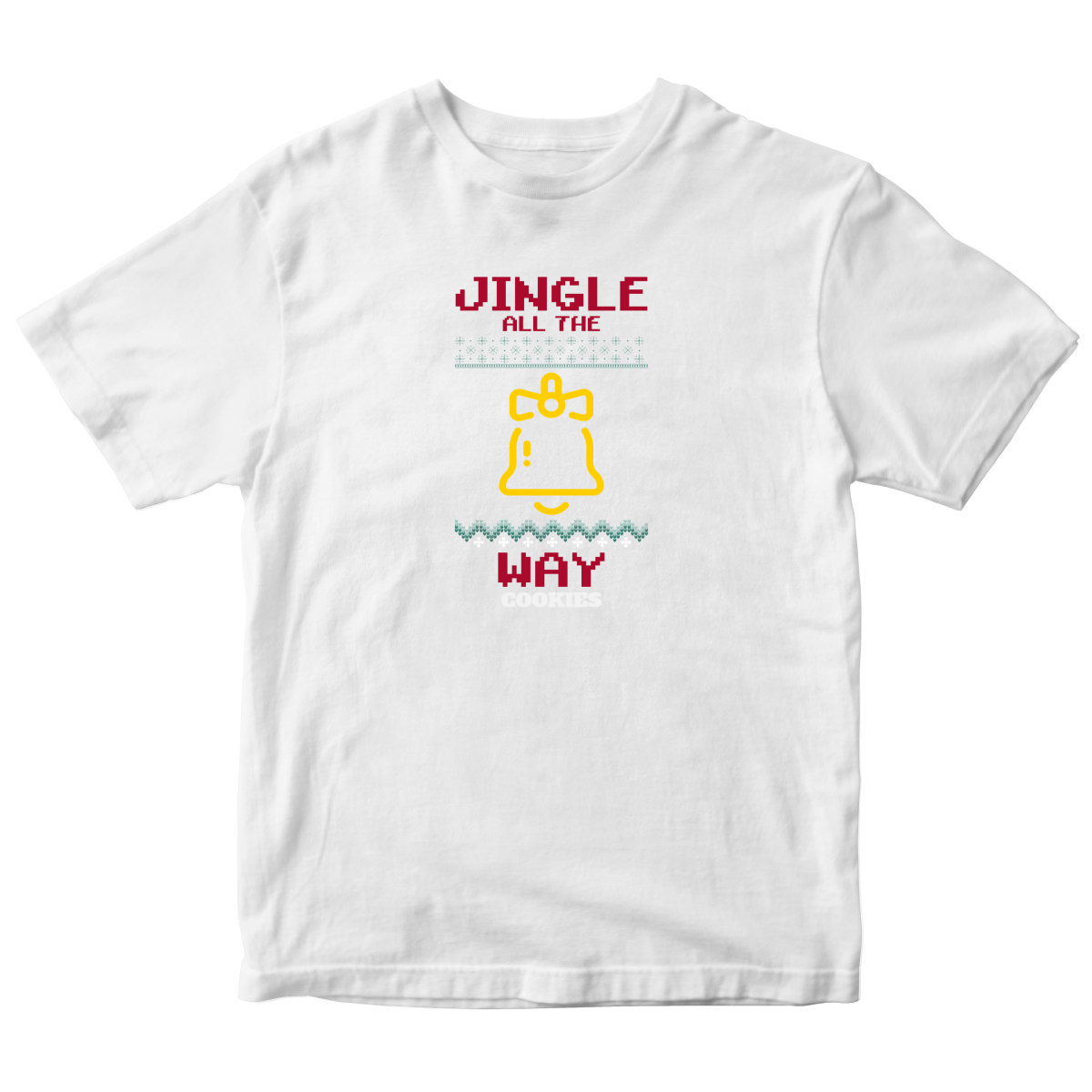 Jingle All the Way! Kids T-shirt | White