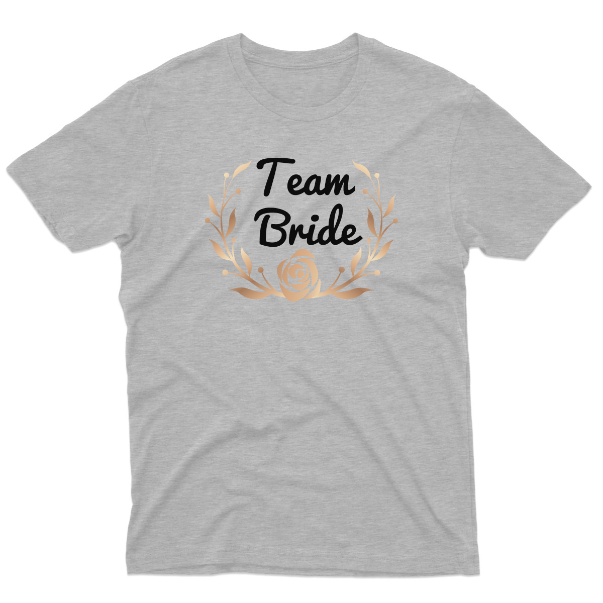 Chic Team Bride Men's T-shirt | Gray