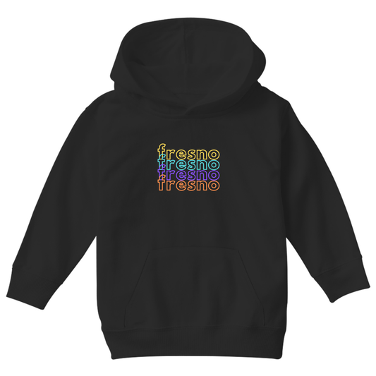 Fresno Kids Hoodie | Black