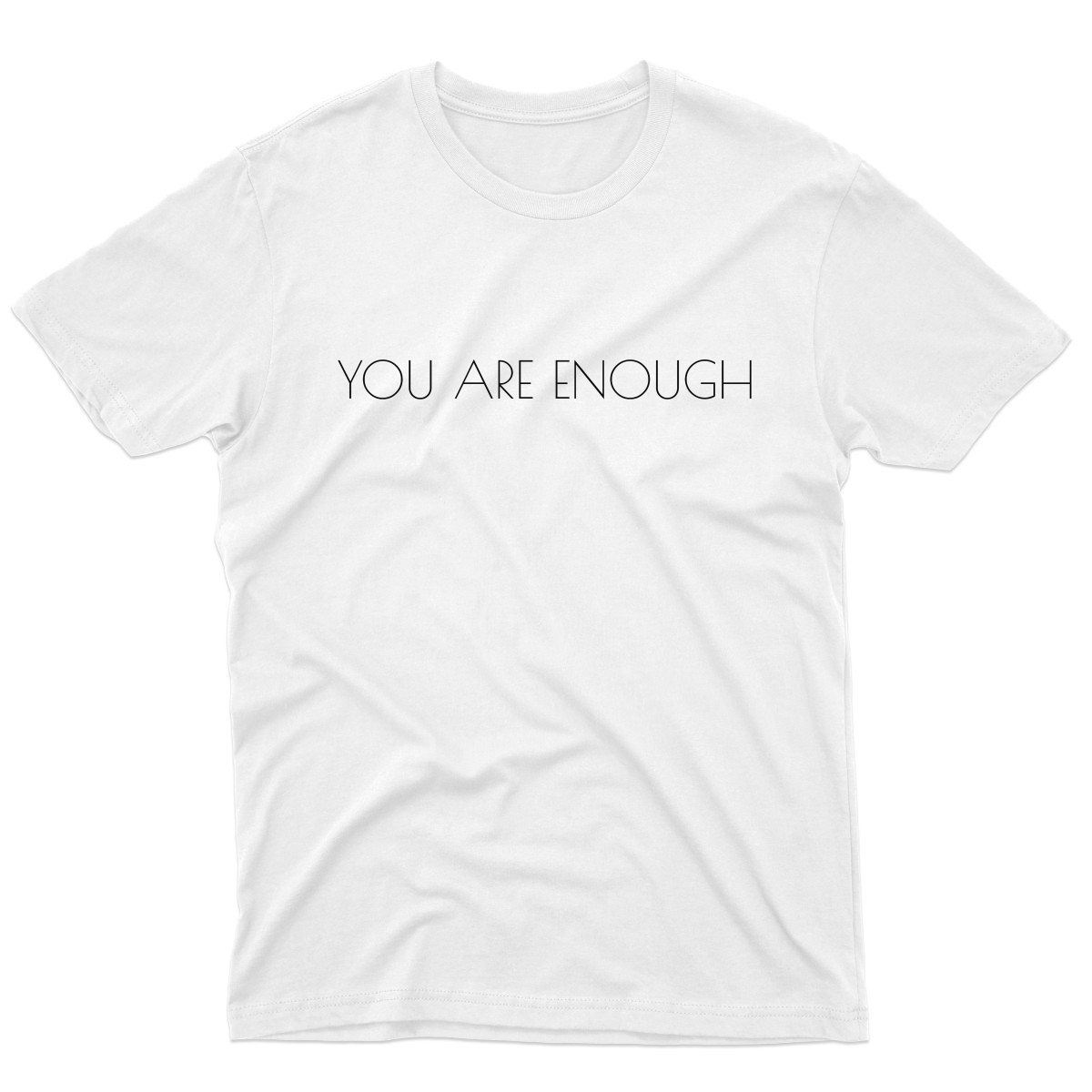 You are enough Men's T-shirt | White