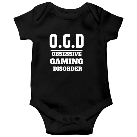O.G.D Obsessive Gaming Disorder Baby Bodysuits