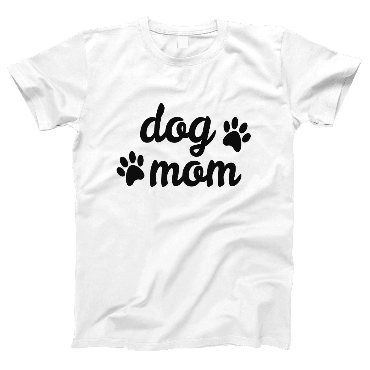 Dog Mom Women's T-shirt | White