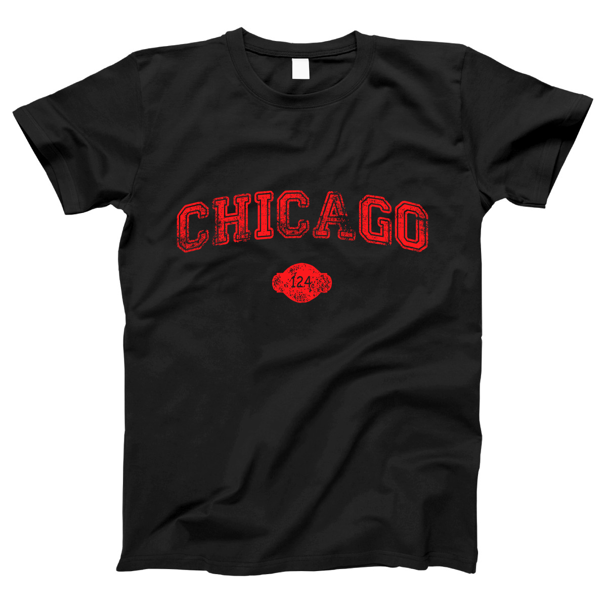 Chicago 1837 Represent Women's T-shirt | Black