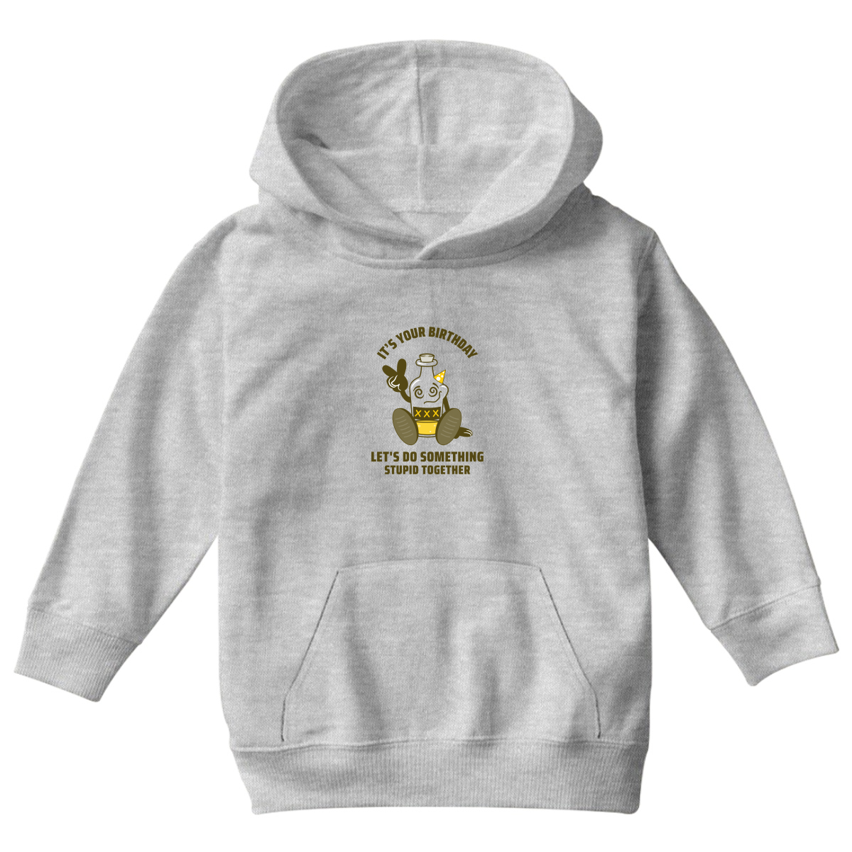 It is your Birthday Kids Hoodie | Gray