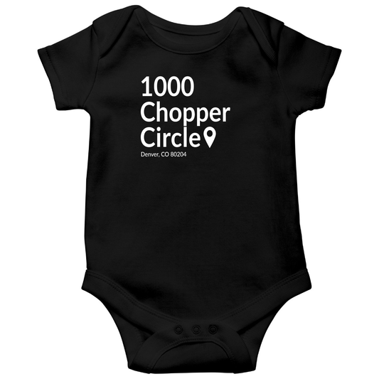 Colorado Hockey Stadium Baby Bodysuits