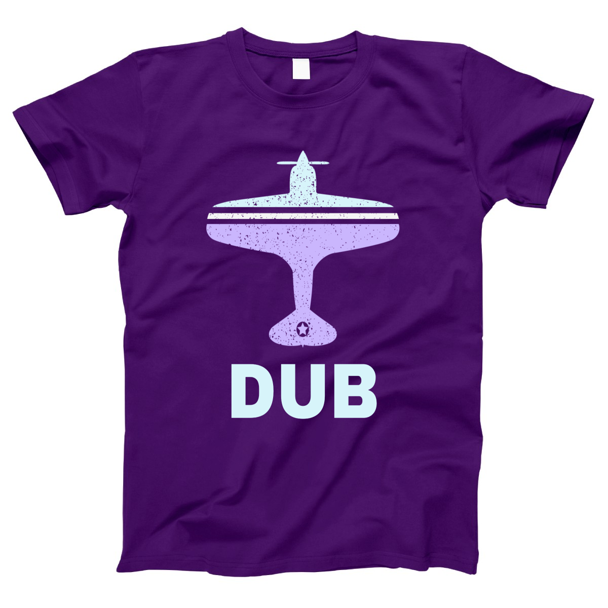 Fly Dublin DUB Airport  Women's T-shirt | Purple