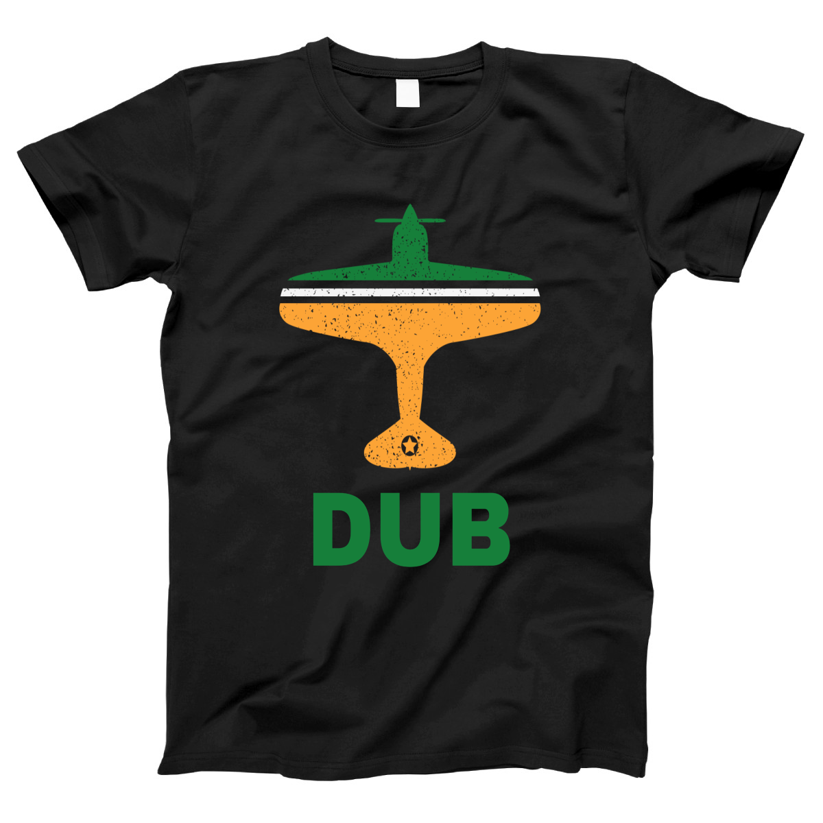 Fly Dublin DUB Airport  Women's T-shirt | Black