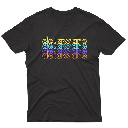 Delaware Men's T-shirt | Black