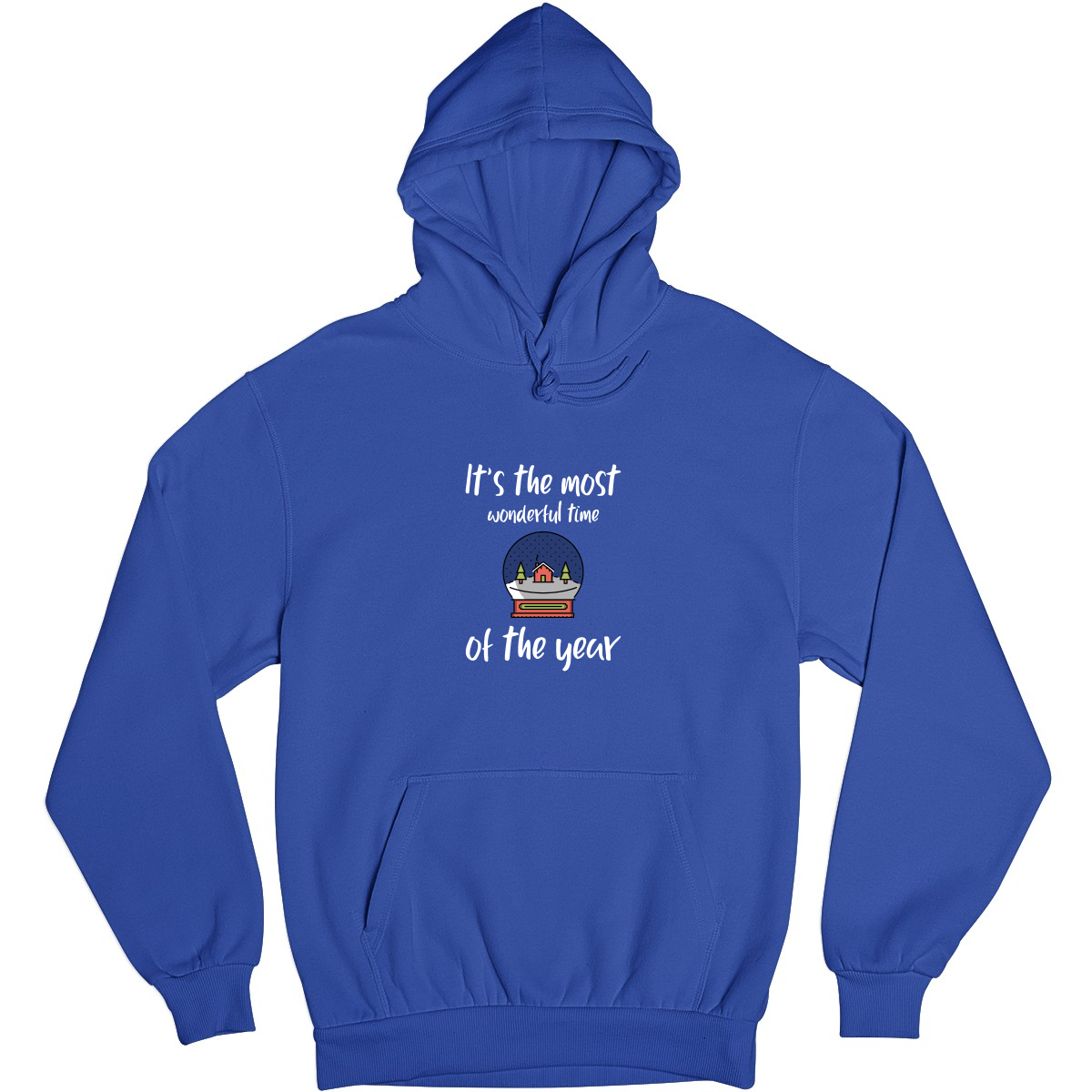 It is the Most Wonderful Time of the Year Unisex Hoodie | Blue