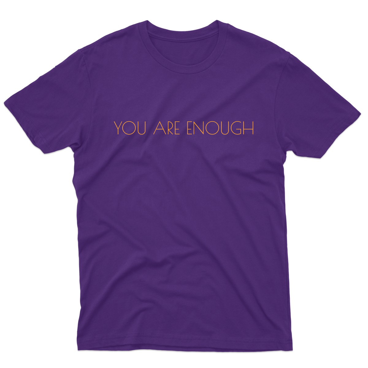 You are enough Men's T-shirt | Purple