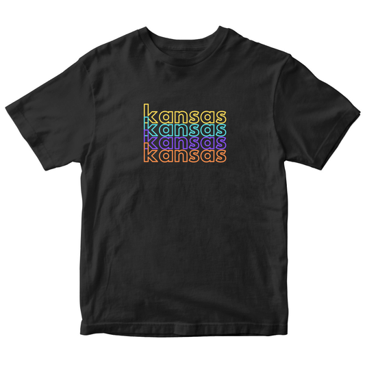 Kansas Kids T-shirt | Black