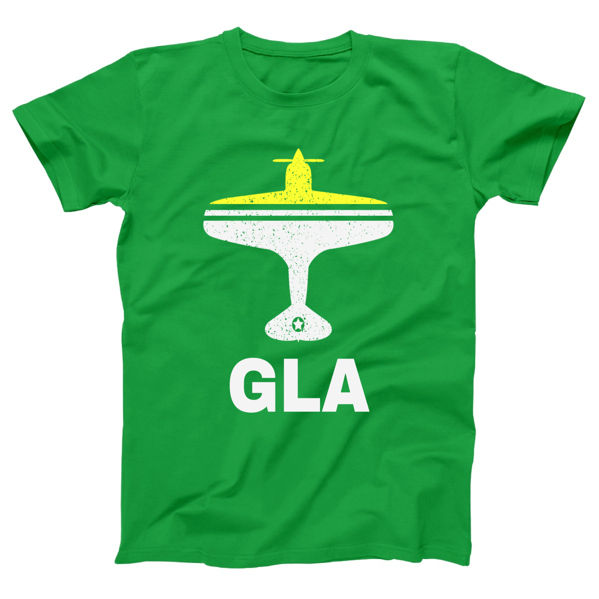 Fly Glasgow GLA Airport Women's T-shirt | Green