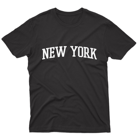 New York Men's T-shirt | Black