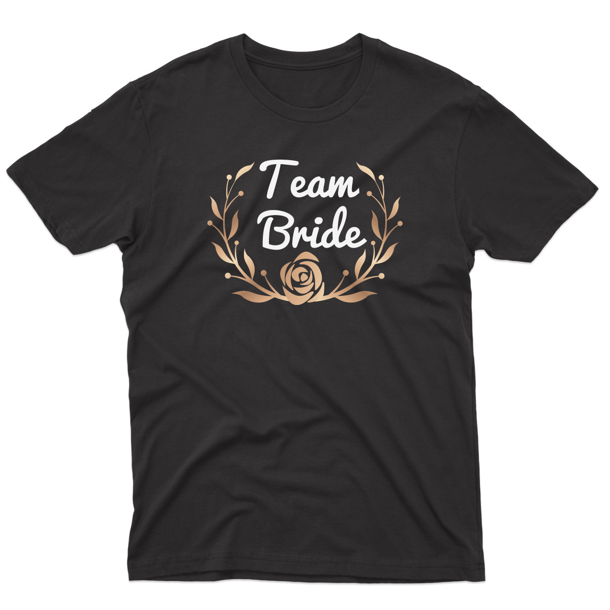 Chic Team Bride Men's T-shirt | Black