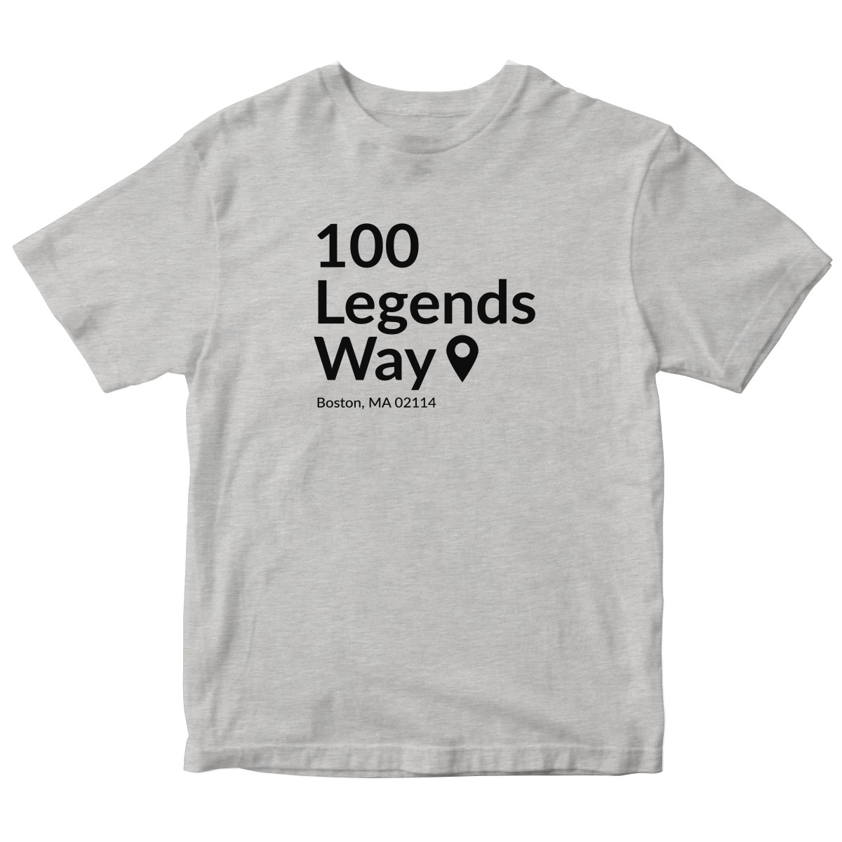 Boston Basketball Stadium  Toddler T-shirt | Gray