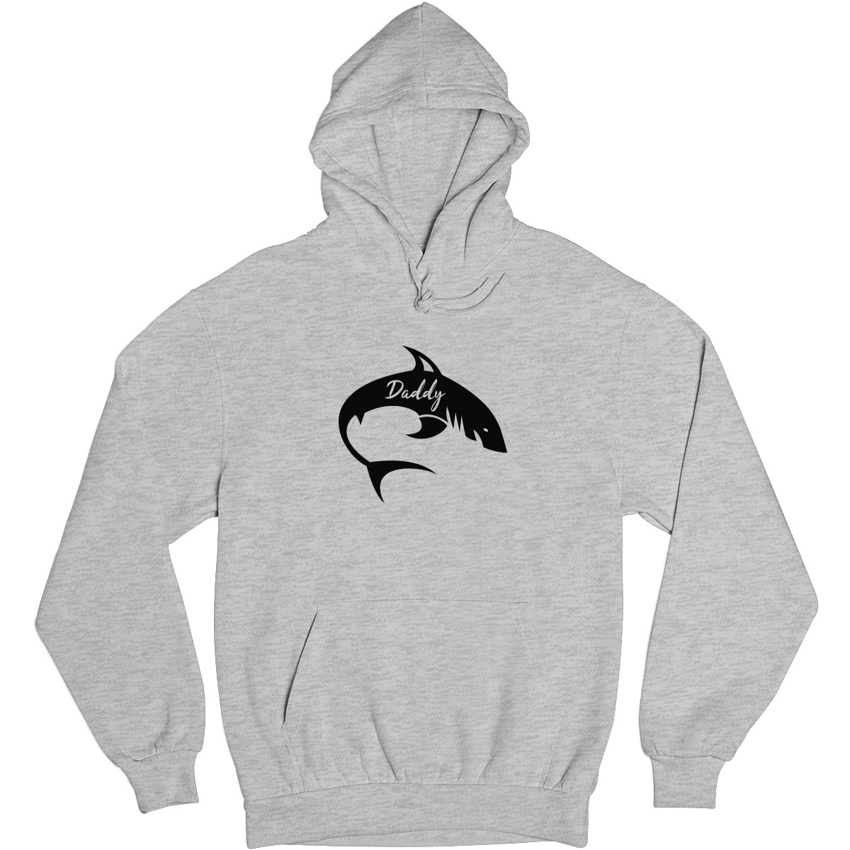 Daddy Shark Unisex Hoodie | Gray
