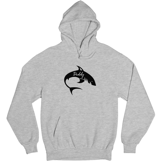 Daddy Shark Unisex Hoodie | Gray