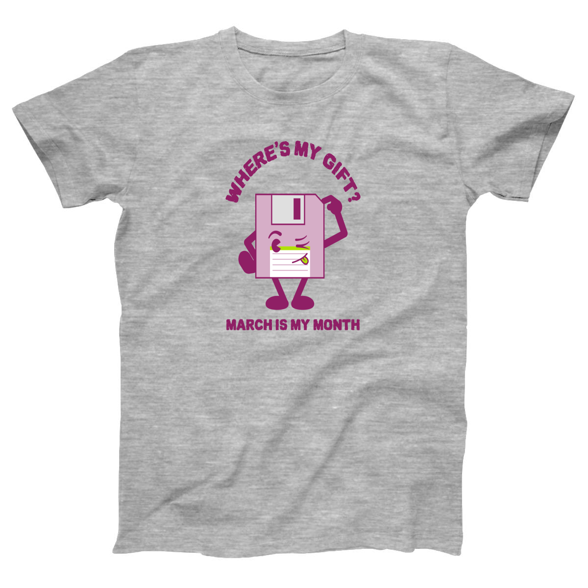 Where is my gift Women's T-shirt | Gray