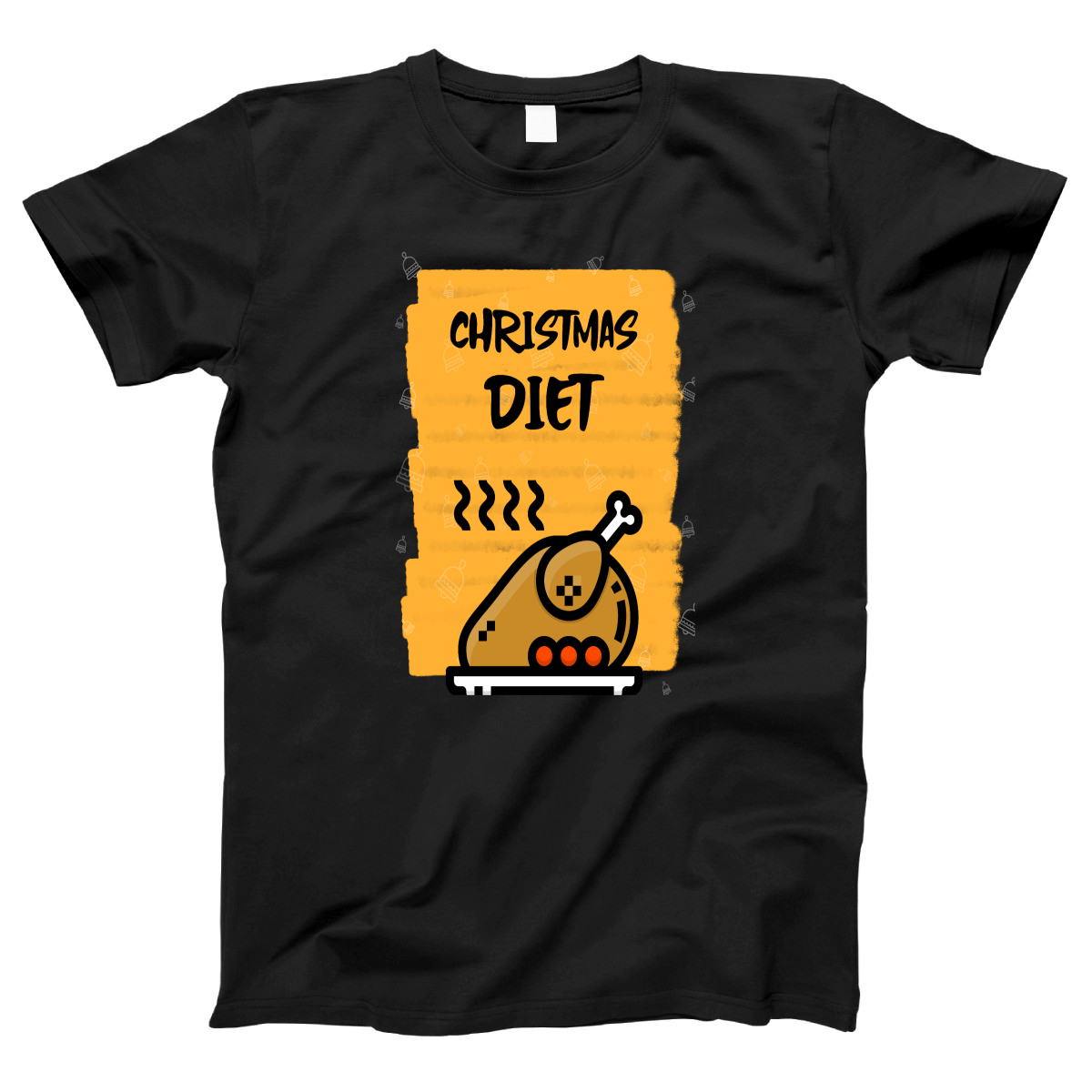 Christmas Diet Women's T-shirt | Black