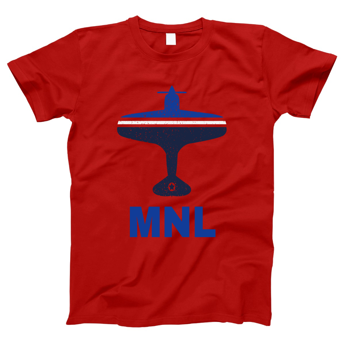 Fly Manila MNL Airport Women's T-shirt | Red