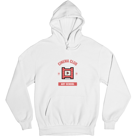 Cinema Club Art School 2020 Unisex Hoodie | White