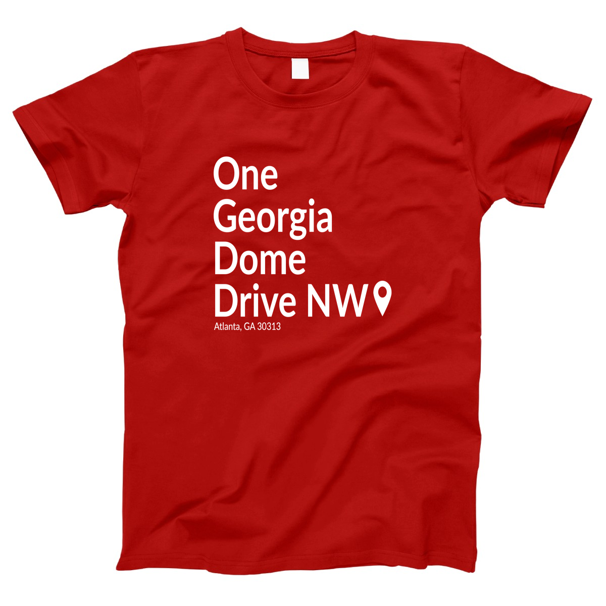 Atlanta Football Stadium Women's T-shirt | Red