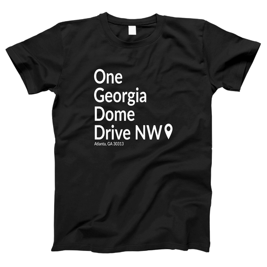 Atlanta Football Stadium Women's T-shirt | Black
