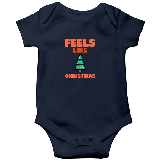 Feels Like Christmas Baby Bodysuits