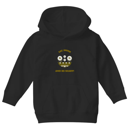 Eat, Drink and Be Scary! Kids Hoodie