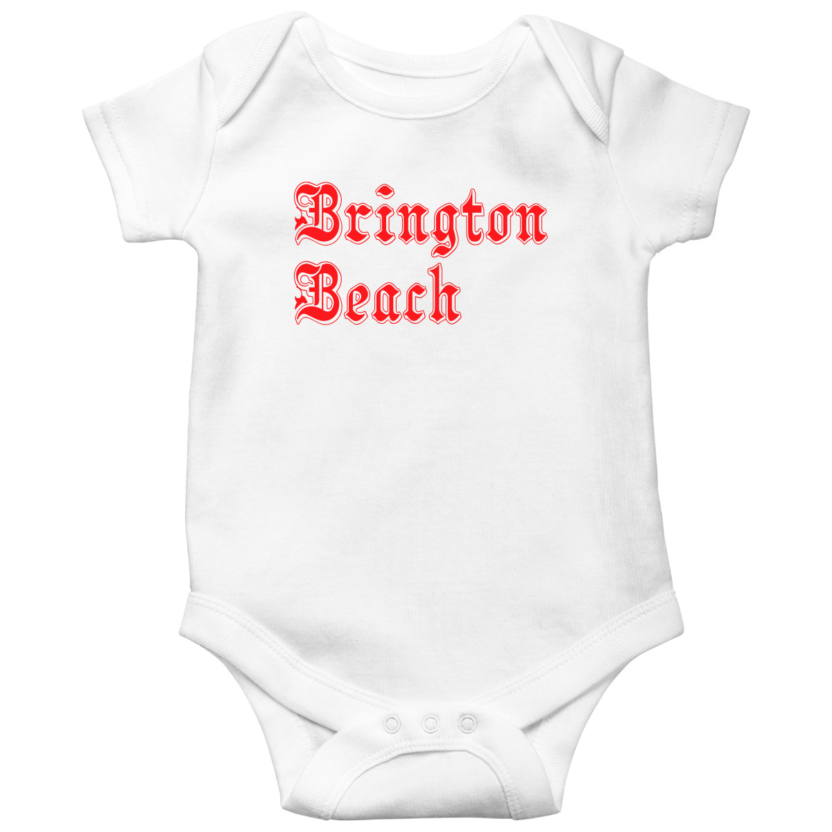 Brighton Beach Gothic Represent Baby Bodysuits | White