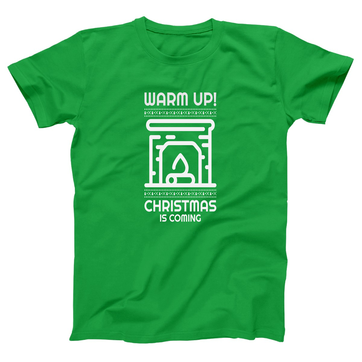 Christmas Is Coming Women's T-shirt | Green