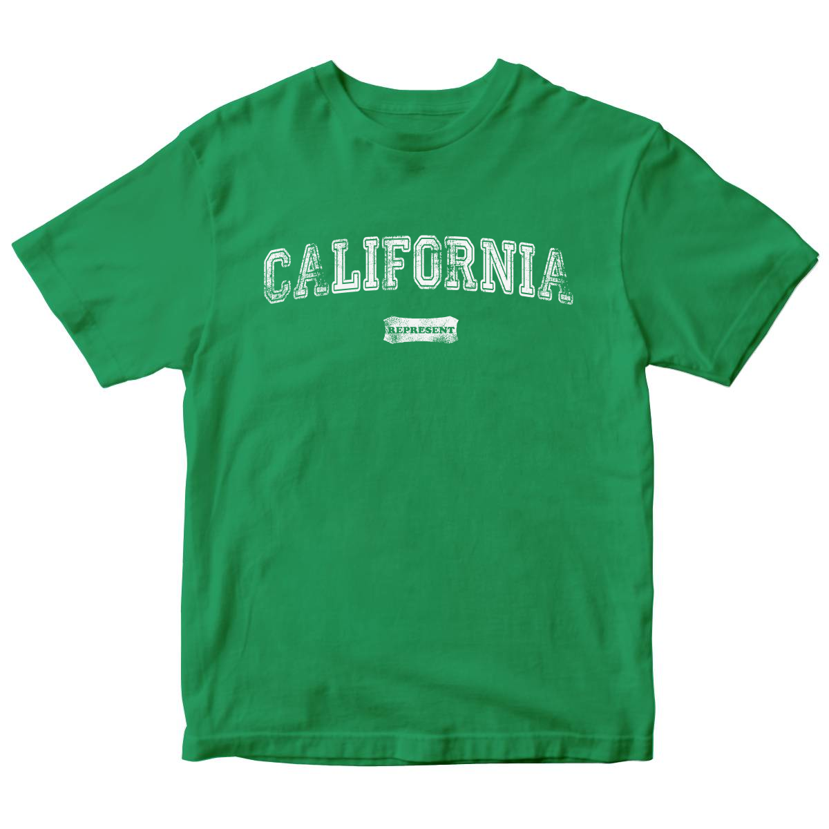 California Represent Kids T-shirt | Green