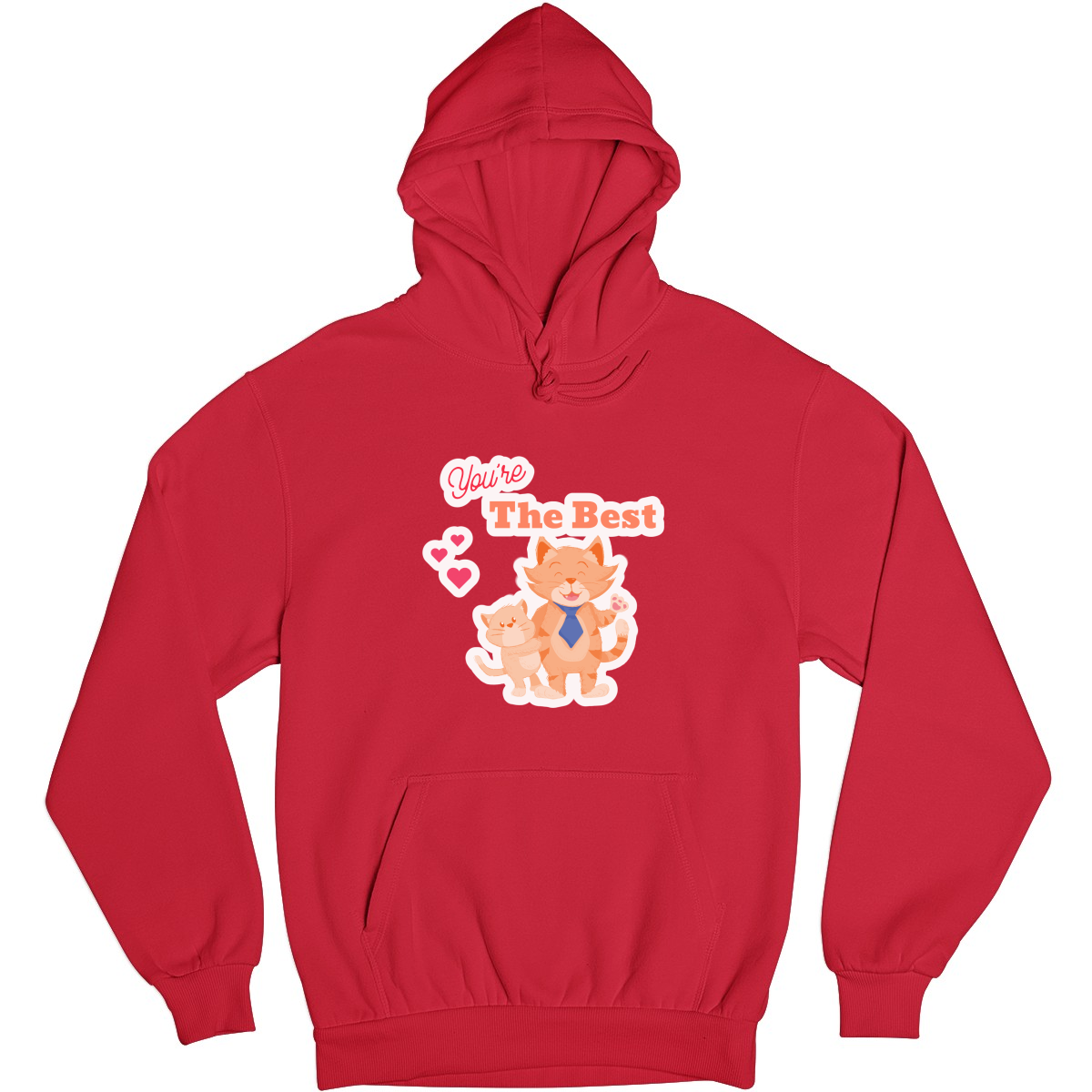 You are the best Unisex Hoodie | Red