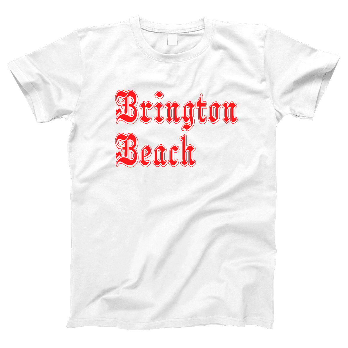 Brighton Beach Gothic Represent Women's T-shirt | White