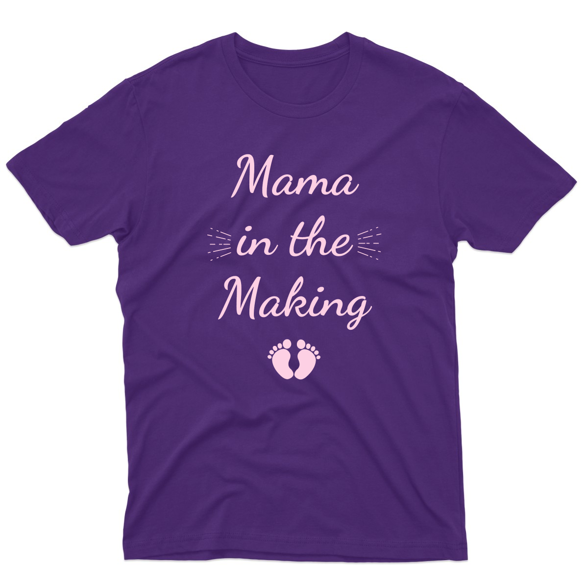 Mama in the Making Shirt Men's T-shirt | Purple