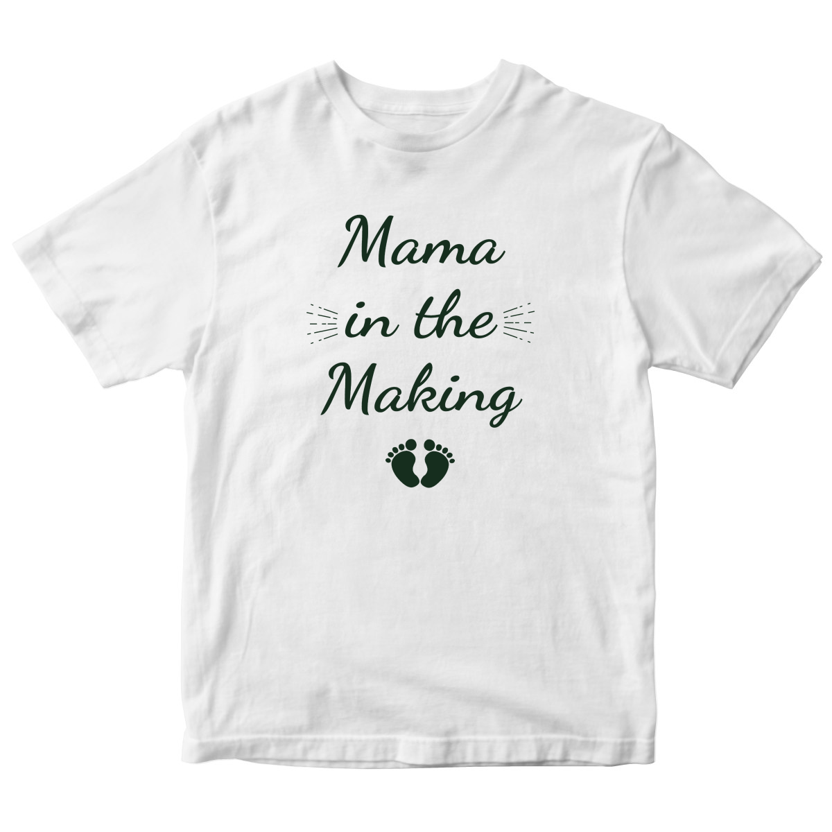 Mama in the Making Shirt Kids T-shirt | White
