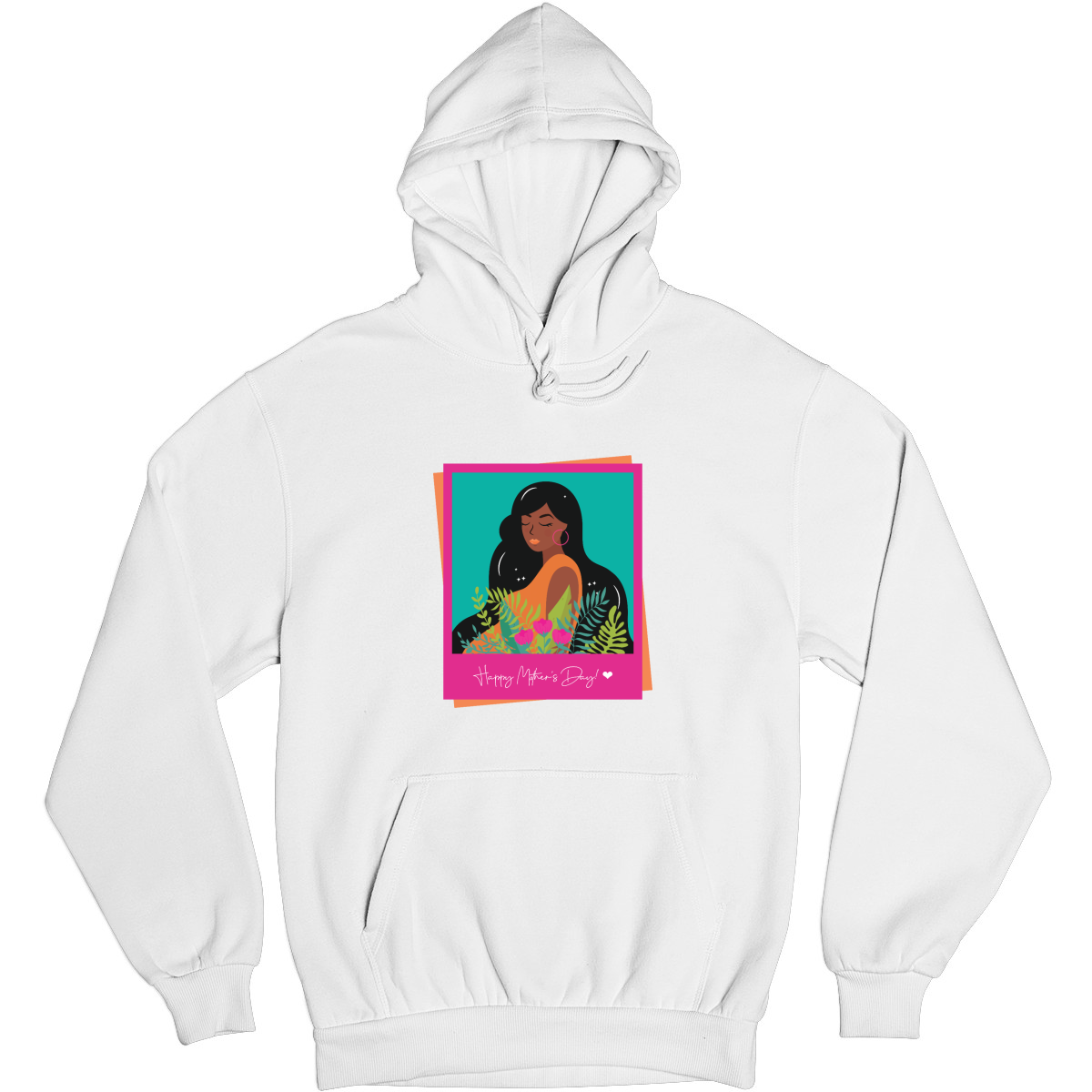 Best Mom Unisex Hoodie | White