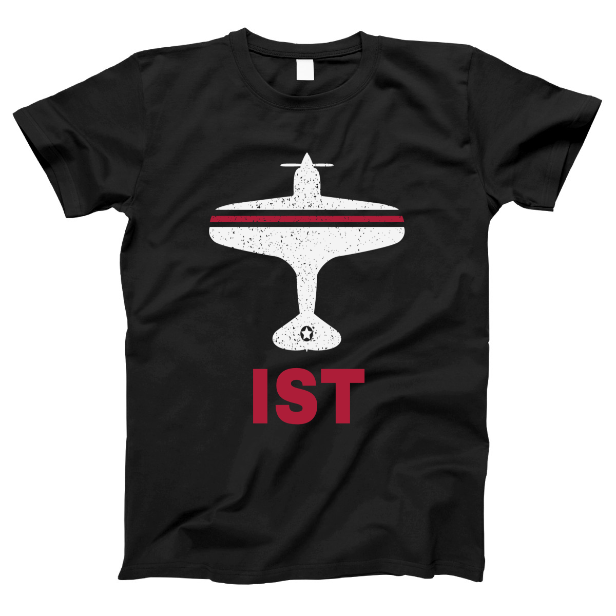 Fly Istanbul IST Airport Women's T-shirt | Black