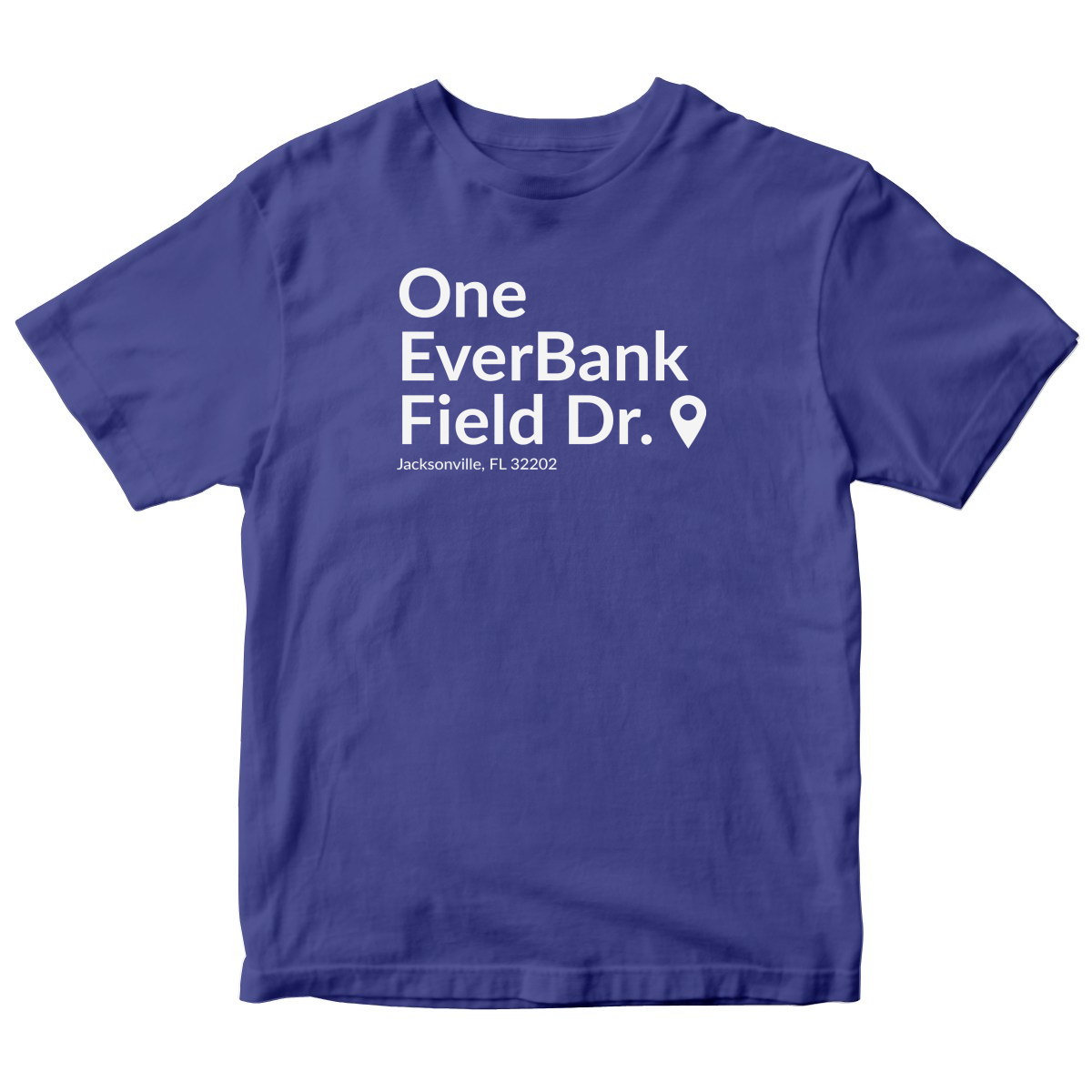 Jacksonville Football Stadium Kids T-shirt | Blue